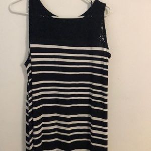 Lane Bryant - High low - Never Worn - navy/black